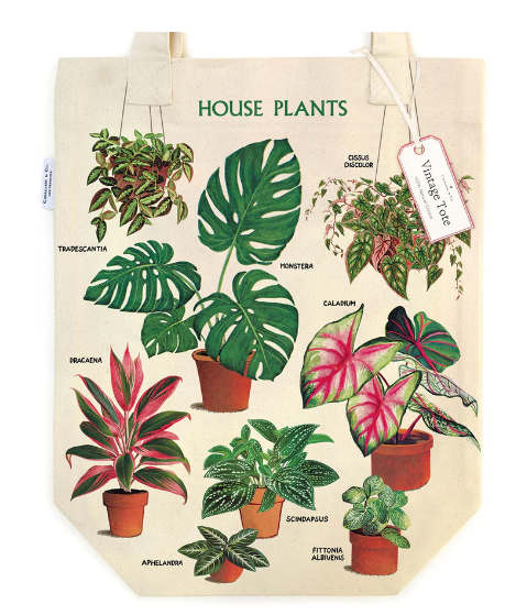 Cavallini House Plants Tote Bag