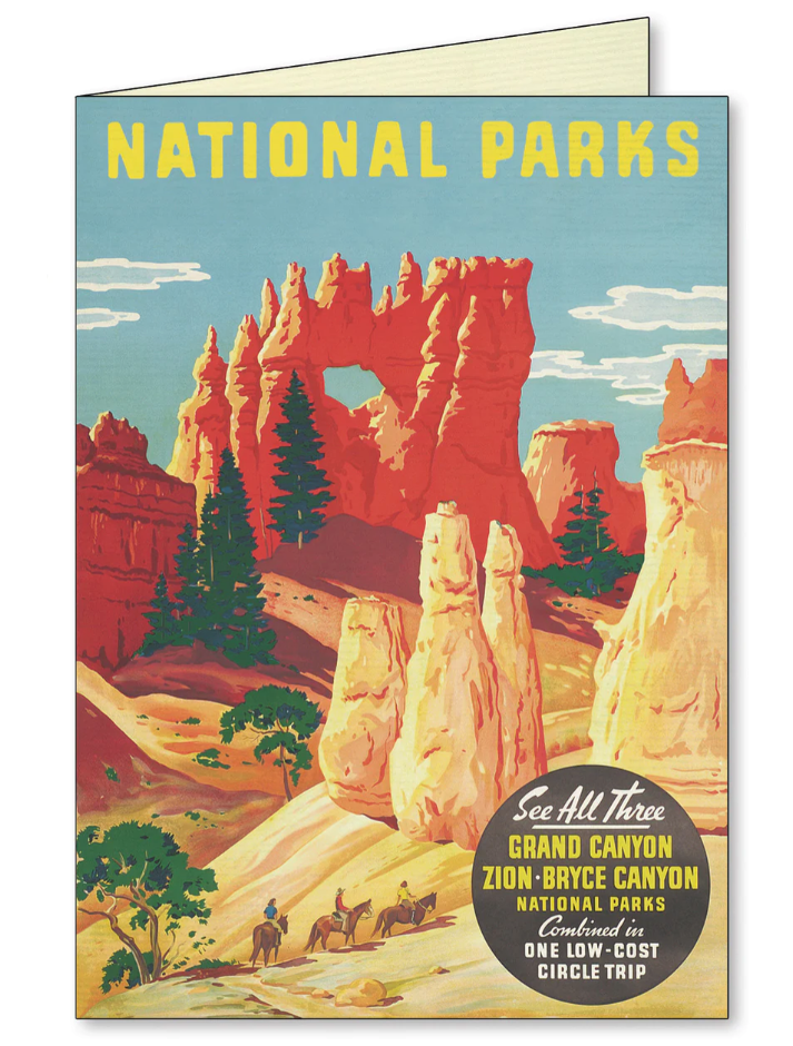 Cavallini National Parks Boxed Notecards