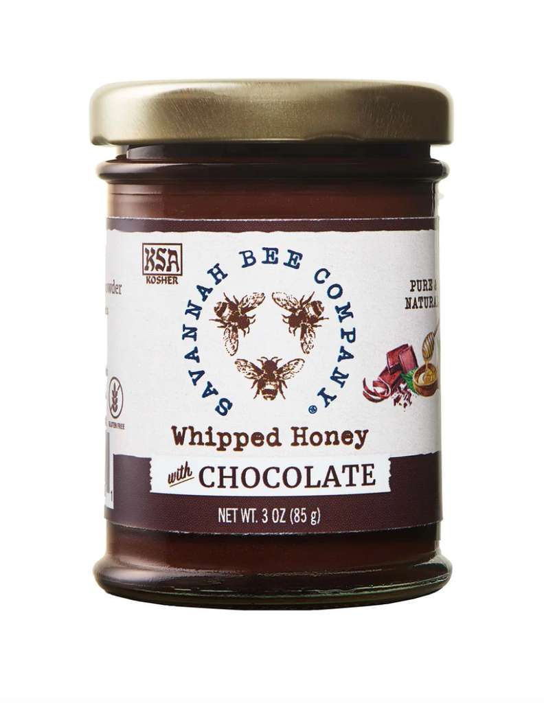 Savannah Bee Company Whipped Honey with Chocolate, 3 oz.