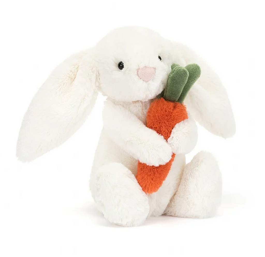 Jellycat Bashful Bunny with Carrot, Little