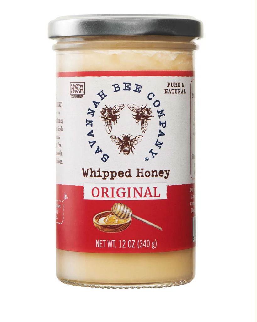 Savannah Bee Company Whipped Honey Original, 12 Ounce