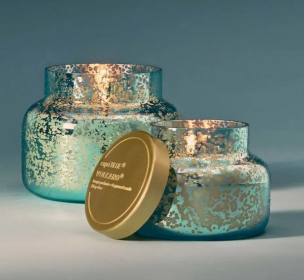 capri blue succulent candle Capri Blue Volcano Aqua Opaline Textured Jar Candle, 2 Sizes