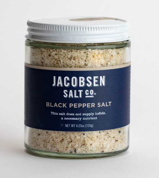 Jacobsen Salt Co. Infused Black Pepper Salt