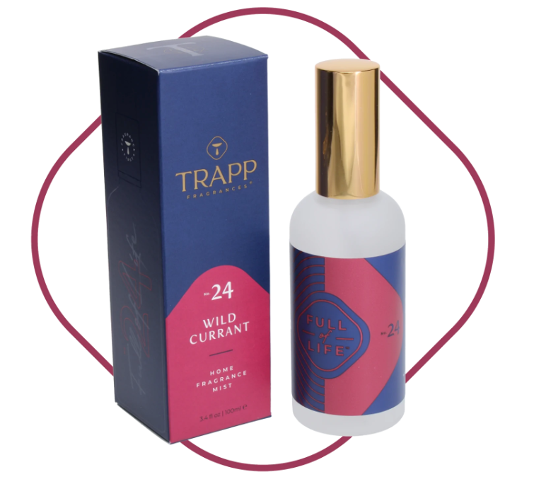 Trapp Fragrances No. 24 Wild Currant Fragrance Mist, 3.4 Ounces