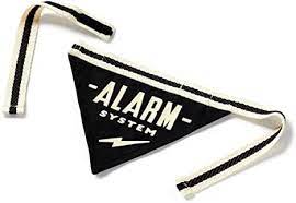 Pet Bandana for Small Cats or Dogs "Alarm System"