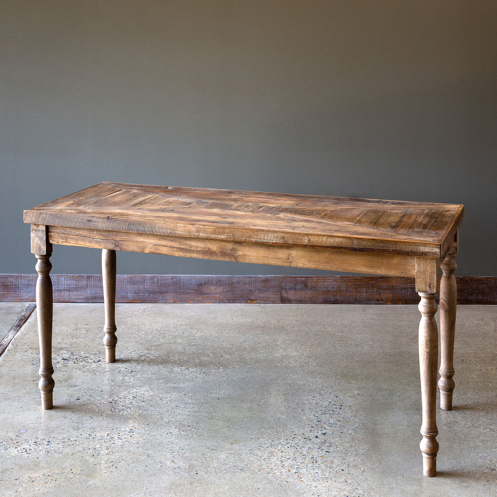 Reclaimed Wood Entry Table/ Desk