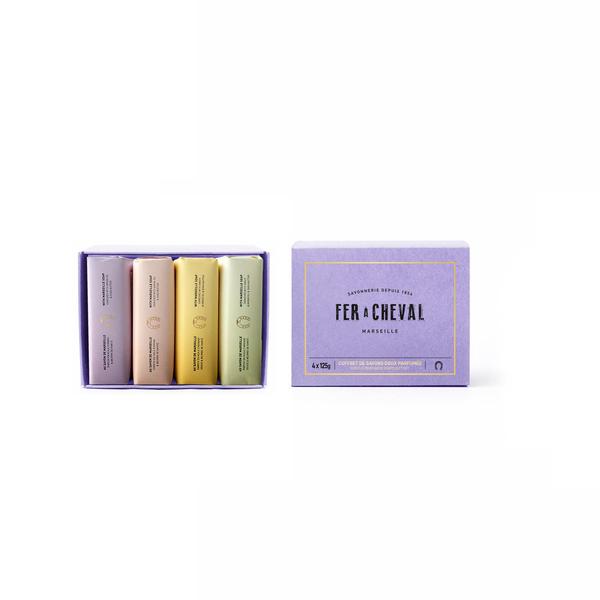 Fer à Cheval Set of 4 Scented Soaps in Gift Box
