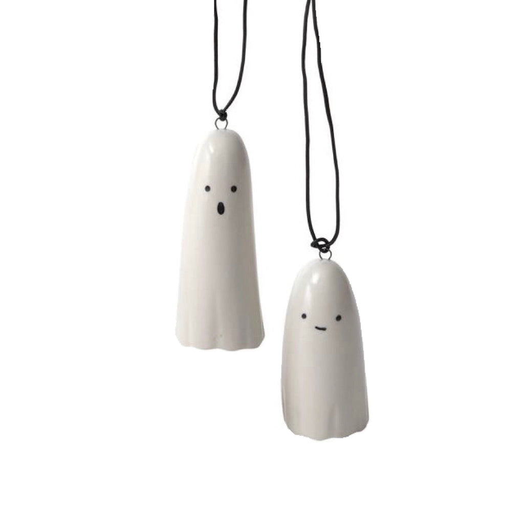 Hanging Ceramic Ghost , 2 Sizes