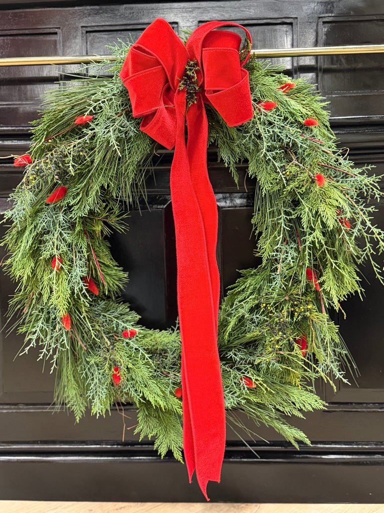 Holiday Wreath Making Class w/ Fox & Fern at our East Brainerd Location!
