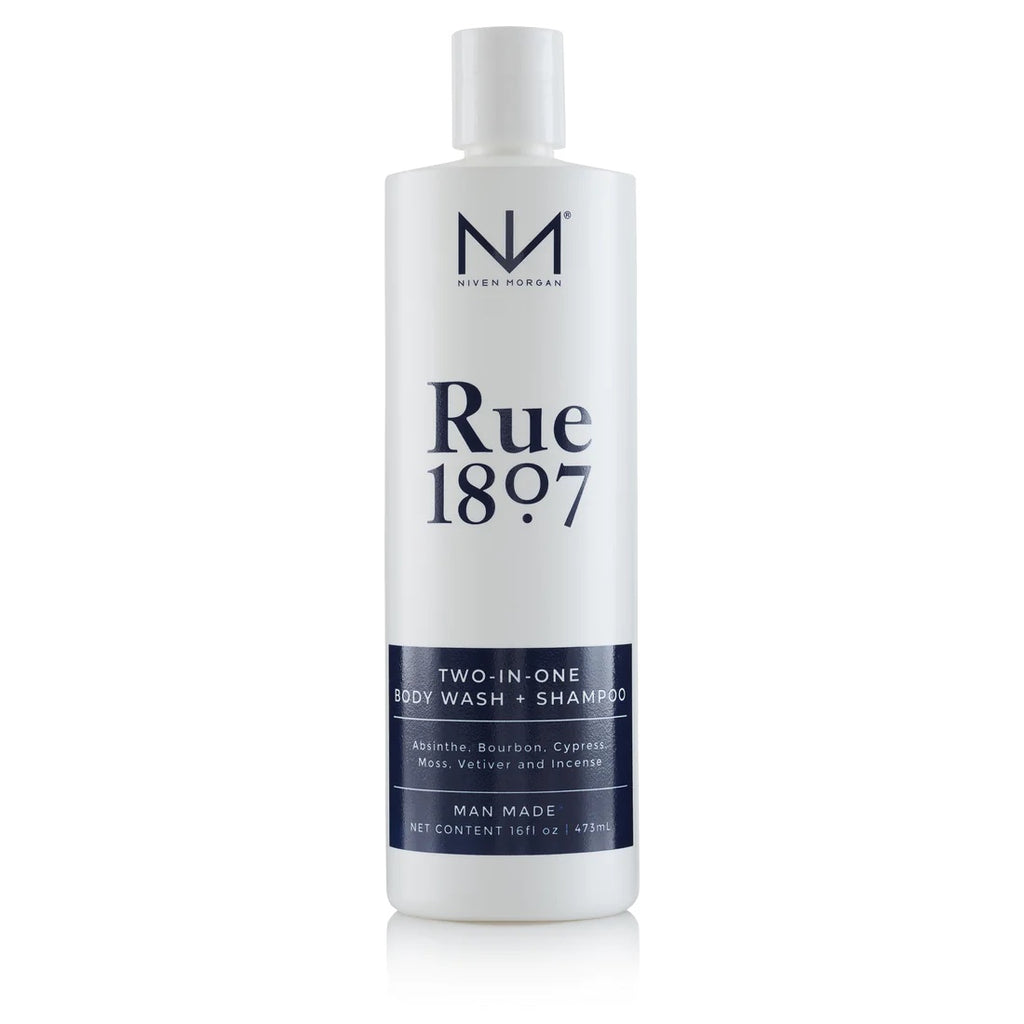 Niven Morgan Rue 1807 Two in One Body Wash and Shampoo