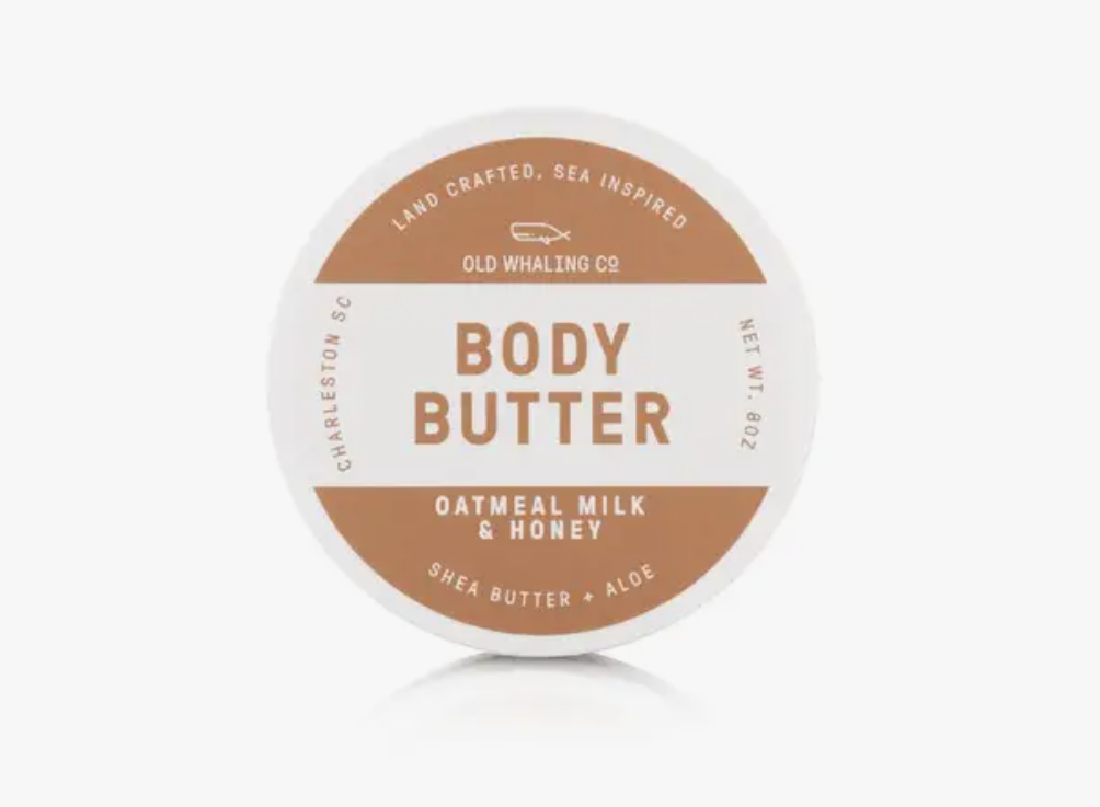 Old Whaling Company - Oatmeal Milk + Honey Body Butter, 8 Ounces