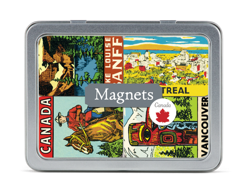 Cavallini National Parks Magnet Set