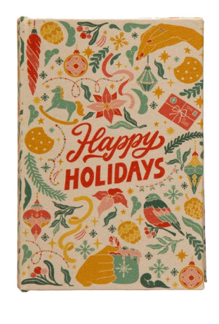 Holiday Canvas Book Box, 2 Styles