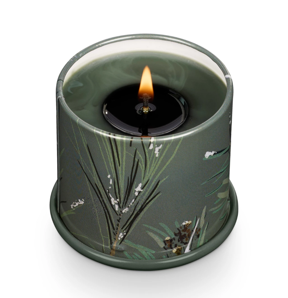 Illume Balsam & Cedar Demi Tin Candle