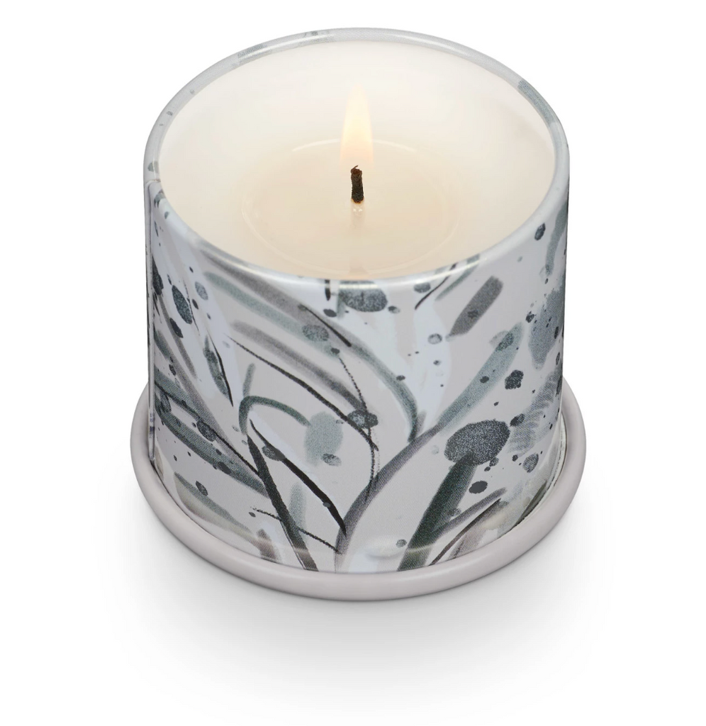 Illume Winter White Demi Tin Candle