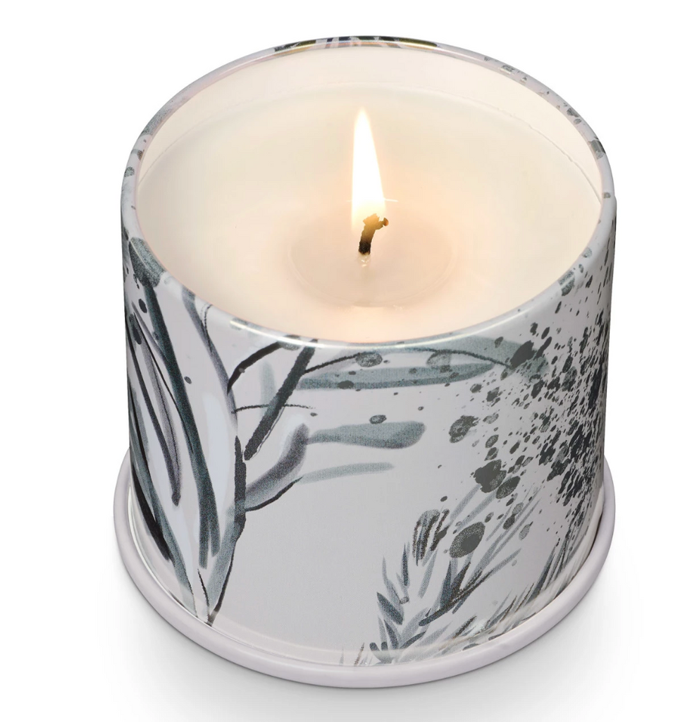 Illume Winter White Large Tin Candle