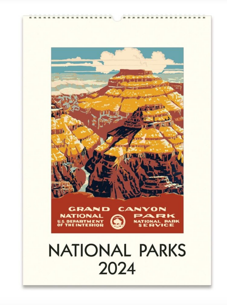 Cavallini & Co. 2024 Wall Calendar, National Parks