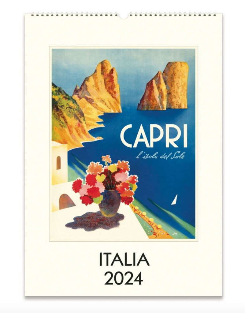Cavallini & Co. 2024 Wall Calendar, Italia