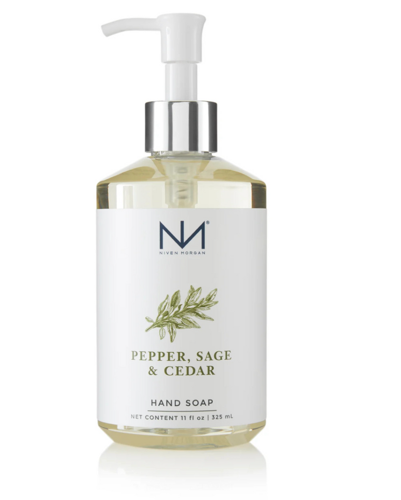 Niven Morgan Pepper, Sage & Cedar Hand Soap
