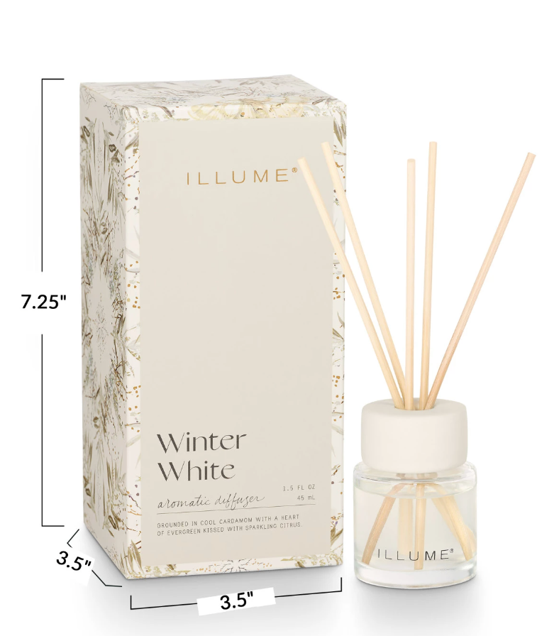 Illume Winter White Mini Aromatic Diffuser