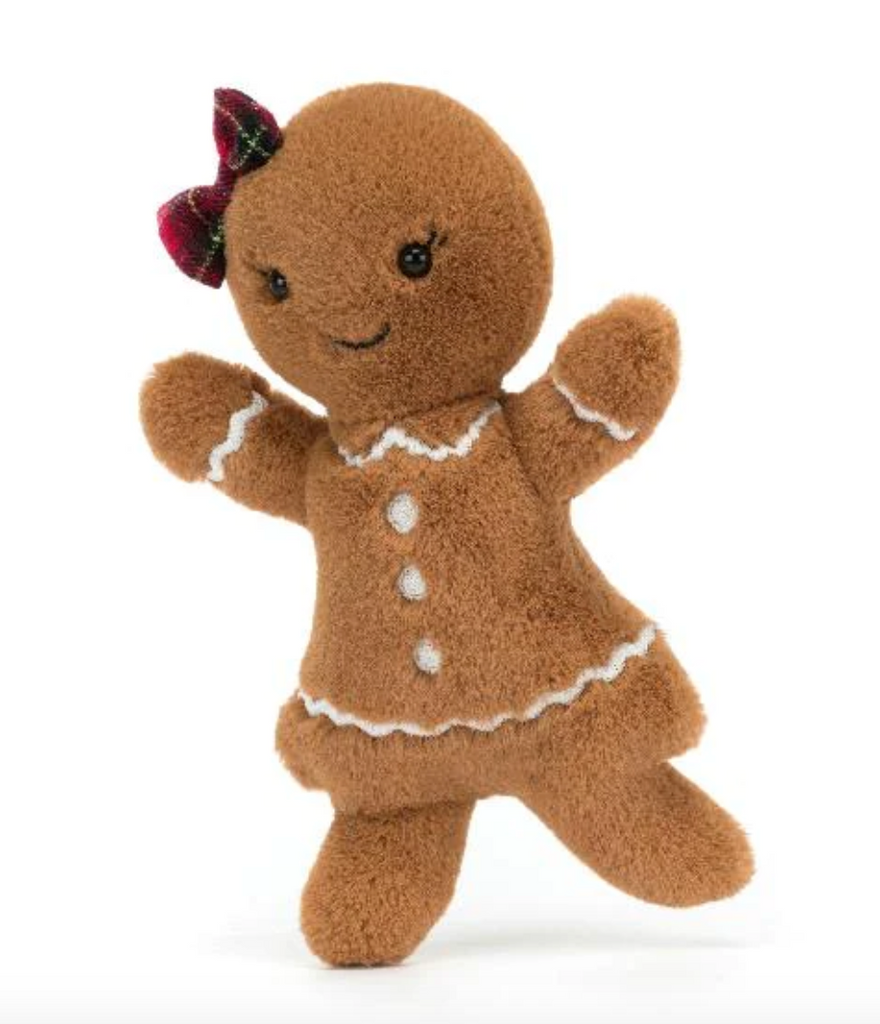 Jellycat Jolly Gingerbread Ruby, Large