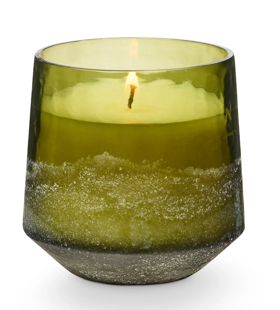 Illume Balsam & Cedar Baltic Glass Candle