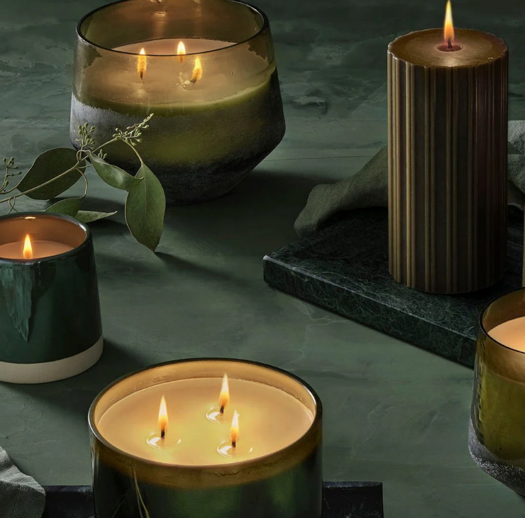 Illume Balsam & Cedar Shine Ceramic Candle