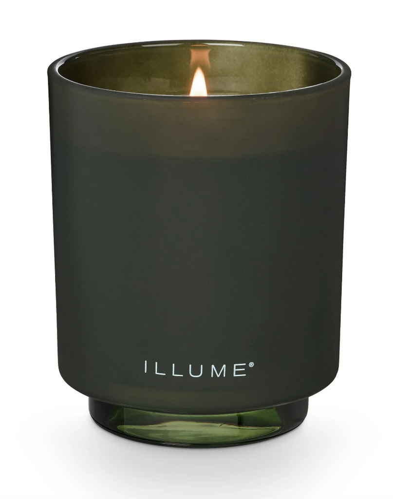 Illume Balsam & Cedar Refillable Boxed Glass Candle