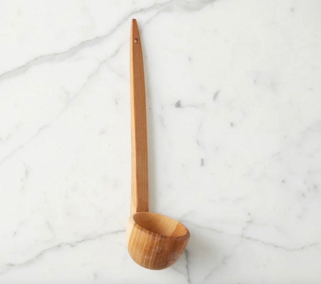 Beechwood Canister Scoop — etúHOME