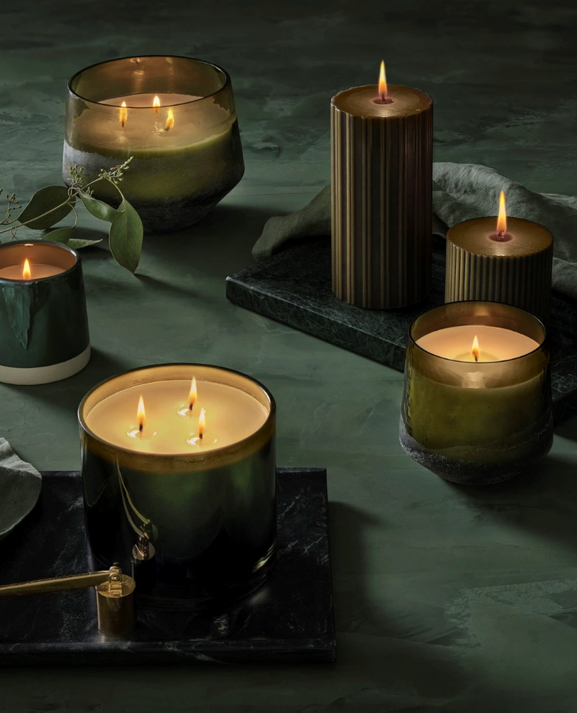 Illume Balsam & Cedar Statement Glass Candle