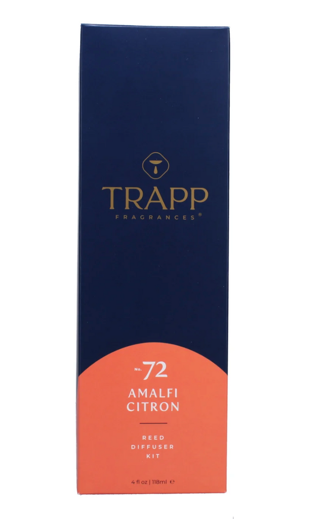 Trapp Fragrances No. 72 Amalfi Citron 4 oz. Reed Diffuser Kit