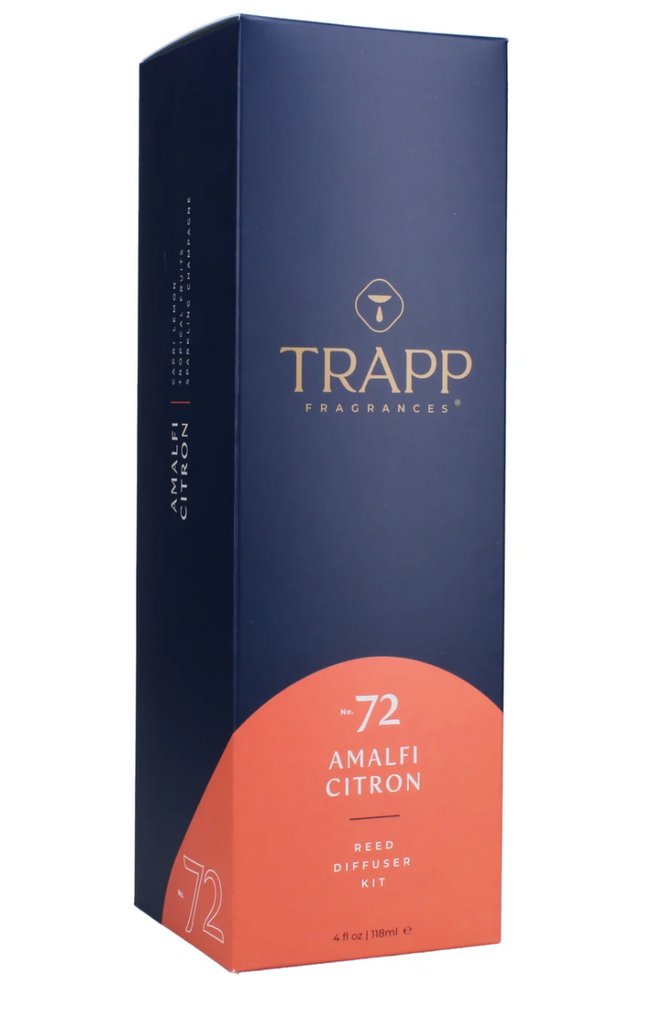 Trapp Fragrances No. 72 Amalfi Citron 4 oz. Reed Diffuser Kit