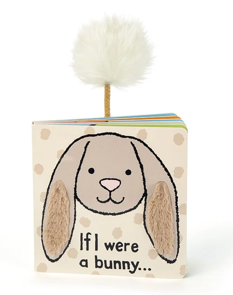 Jellycat If I Were A Bunny Book, Beige