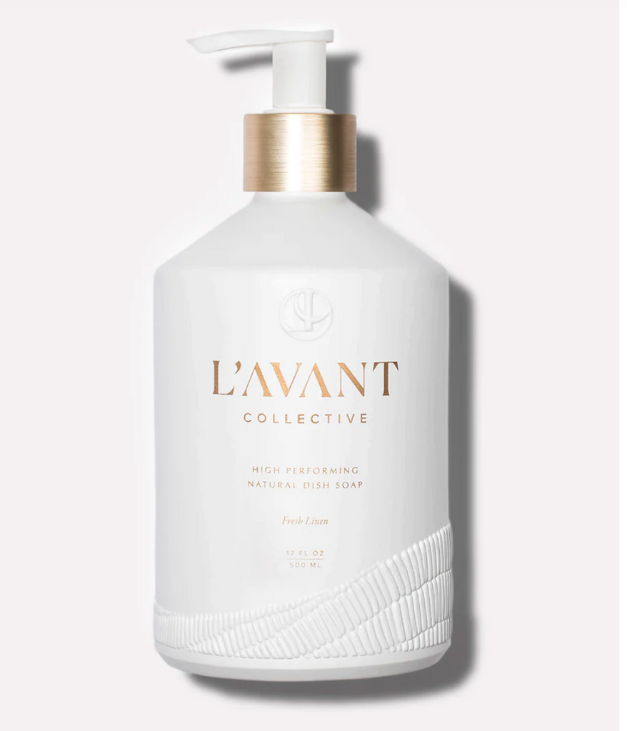 L'AVANT Collective High Performing Dish Soap, Fresh Linen (A BUNDLE & SAVE PRODUCT!)
