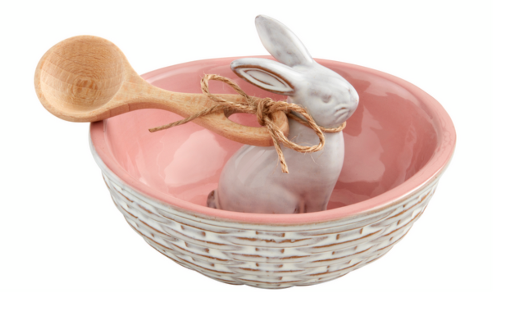 Bunny Tidbit Bowl, 3 Colors