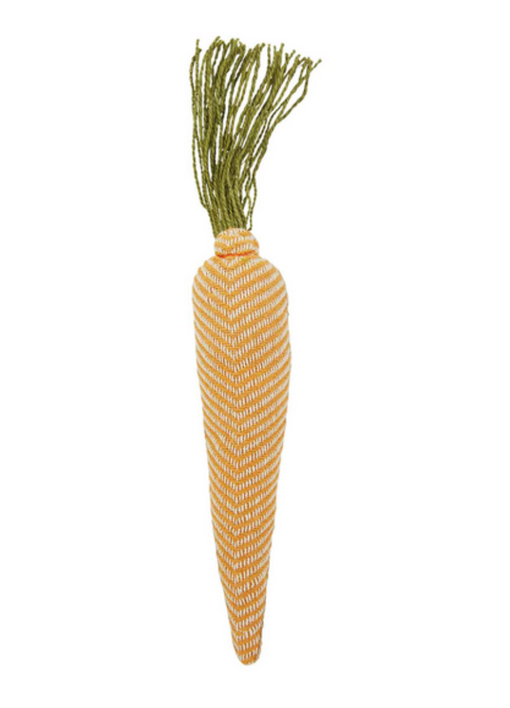 Cotton & Jute Decorative Carrot, 5 Styles