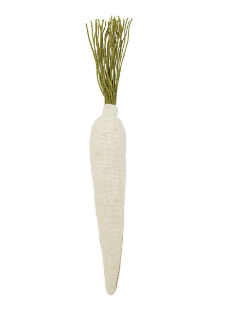 Cotton & Jute Decorative Carrot, 5 Styles