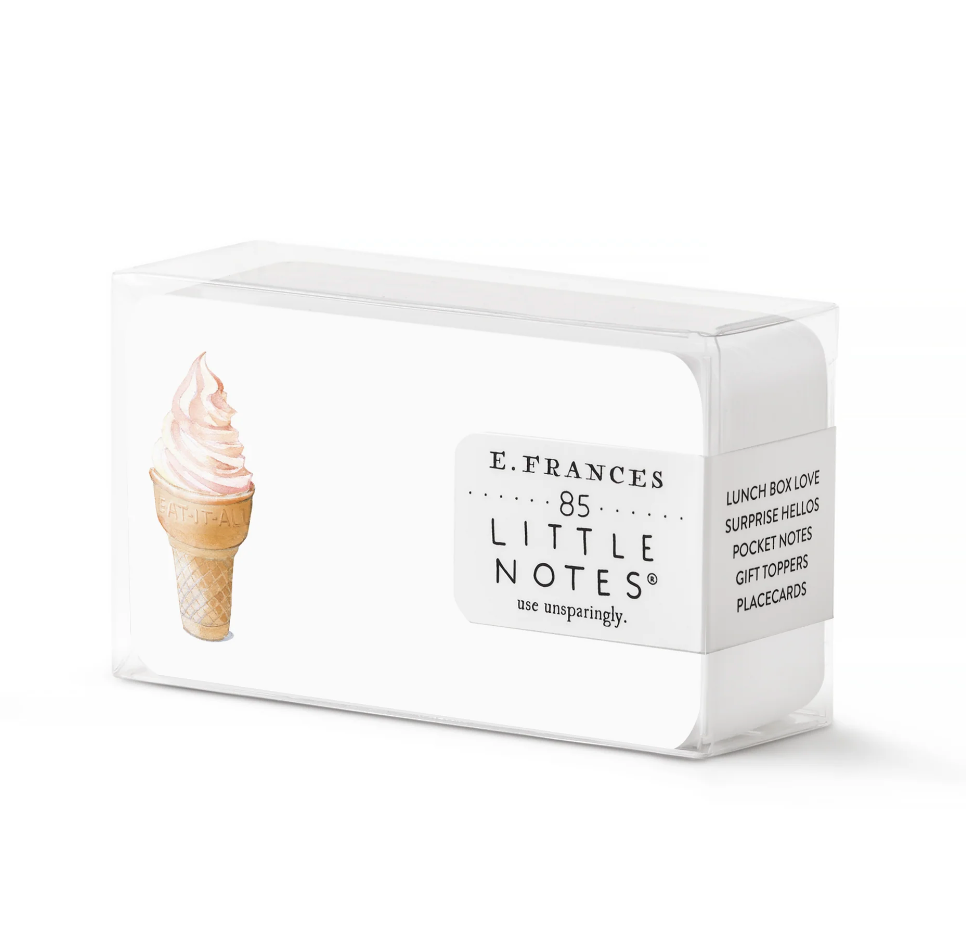 Little Notes Notecards - Ice Cream