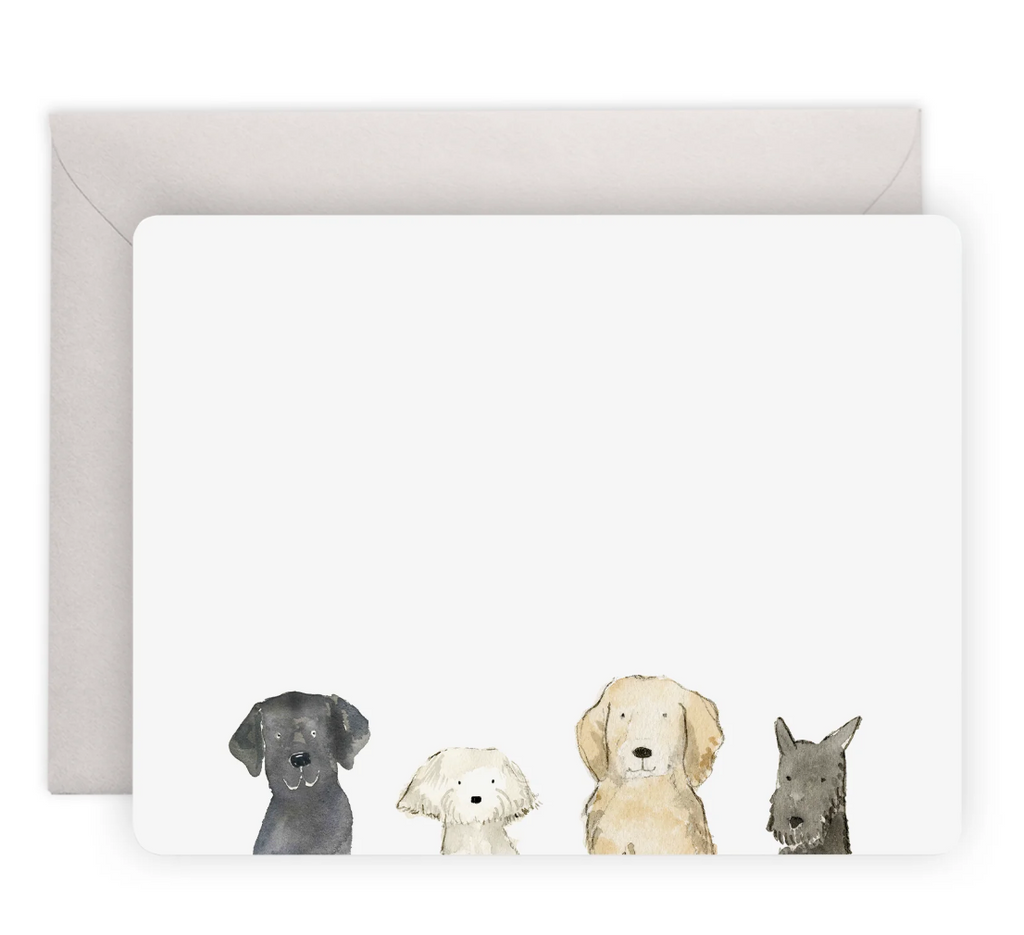 Dog Days Flat Notecards with Envelopes