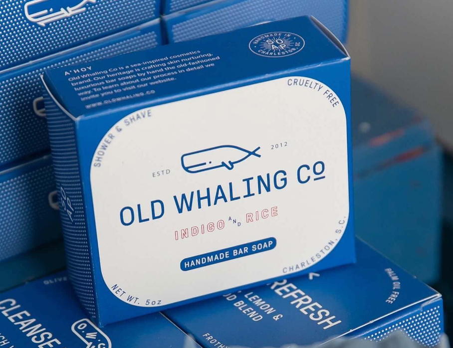 Old Whaling Company - Indigo + Rice Bar Soap