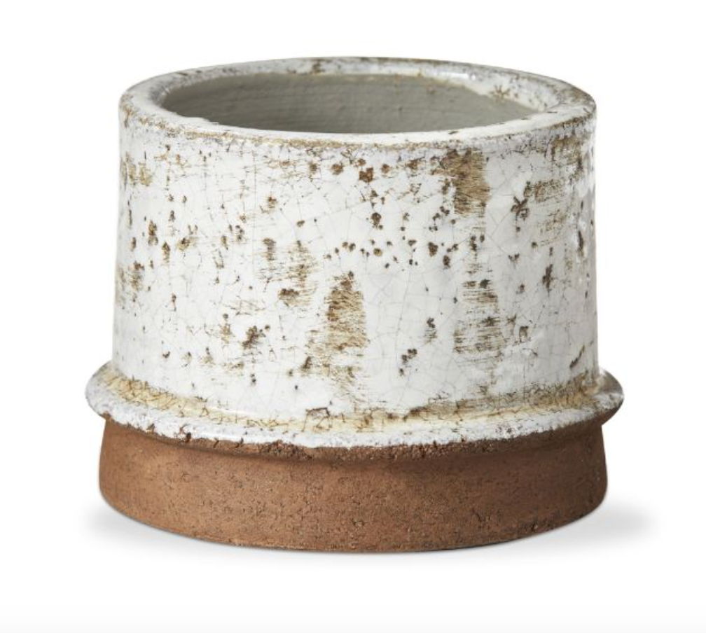 Brown Distressed Terracotta Planter, 3 Sizes