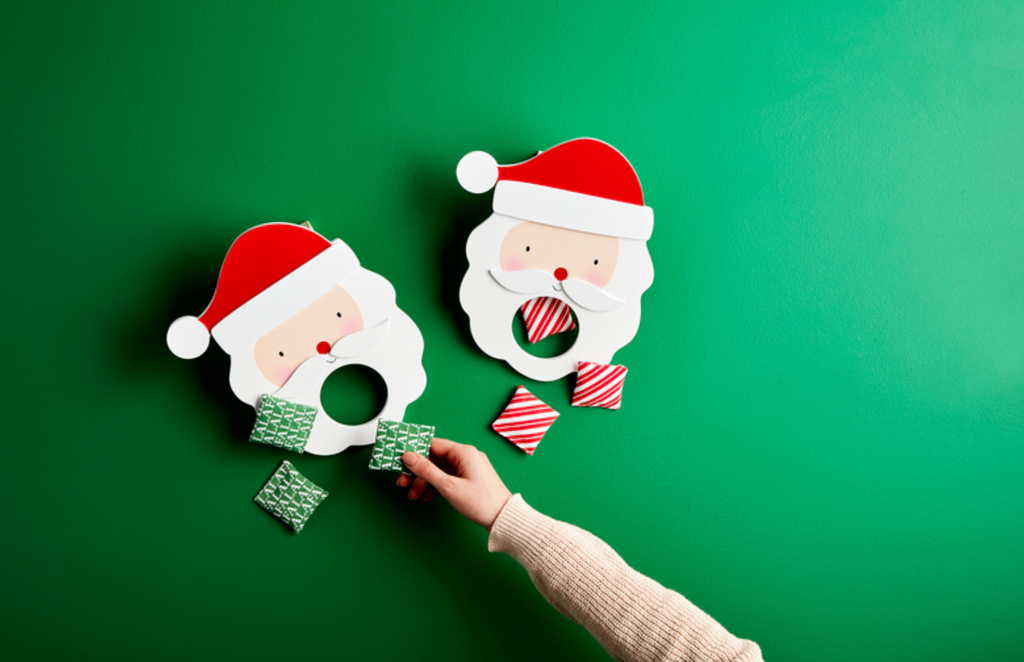 Santa Bag Toss Game