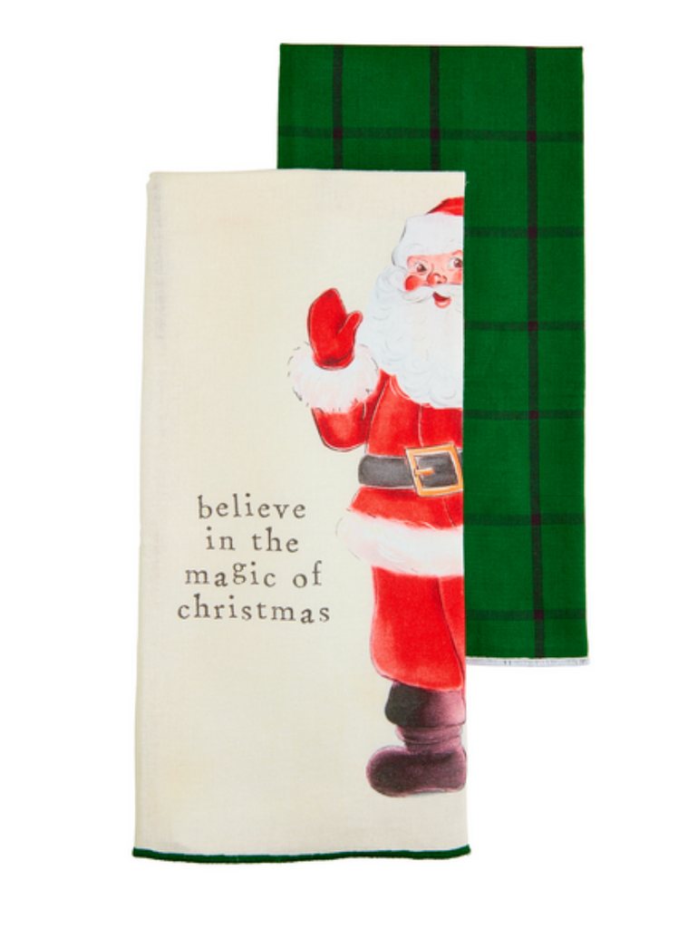 Holiday Towel Set - "Magic of Christmas", 2 pack