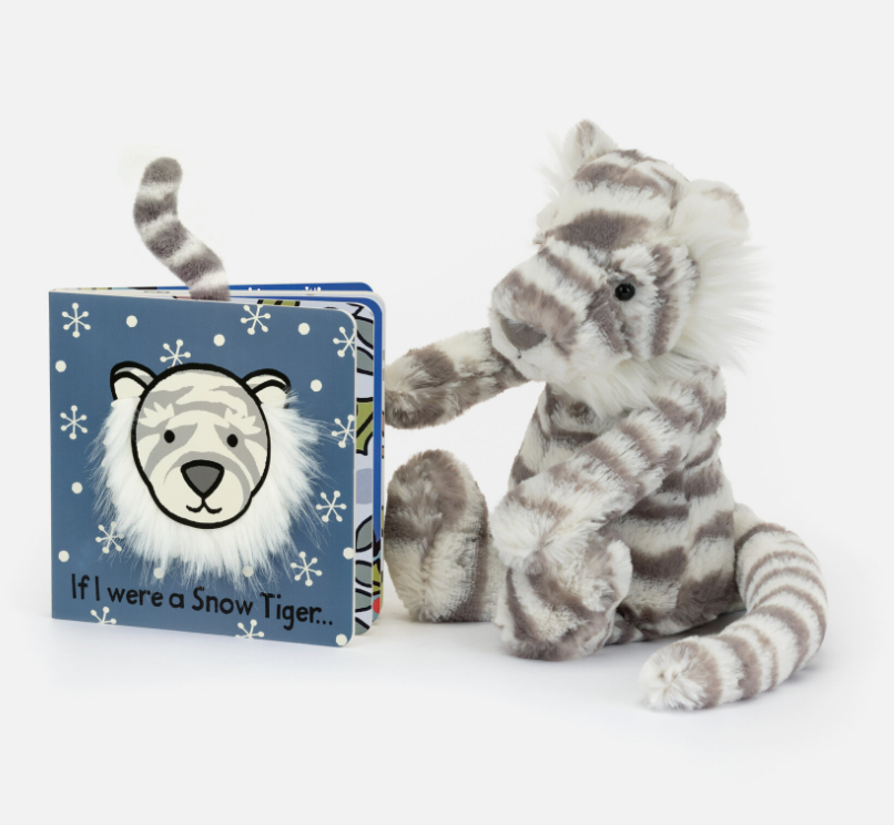 Jellycat If I Were A Snow Tiger Book