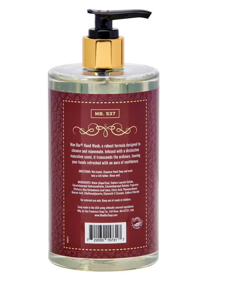 Man Bar Exotic Musk + Sandalwood Hand Wash