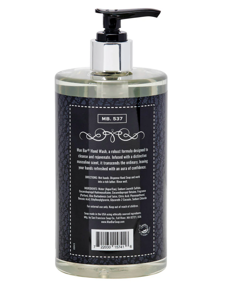 Man Bar Midnight Amber Hand Wash