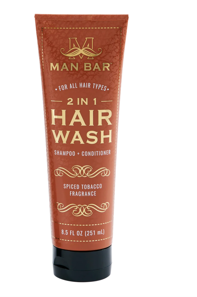 Man Bar 2-in-1 Hair Wash, 4 Scents