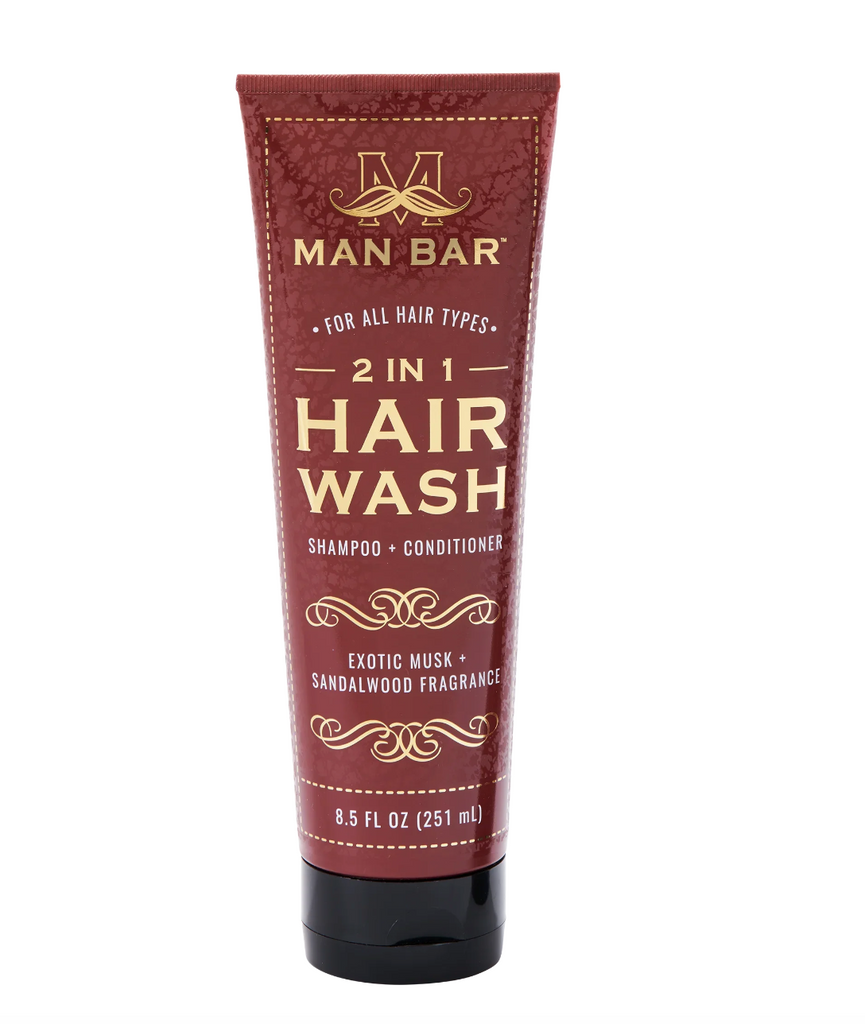 Man Bar 2-in-1 Hair Wash, 4 Scents