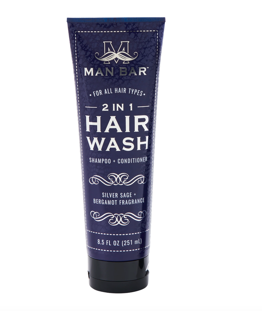 Man Bar 2-in-1 Hair Wash, 4 Scents