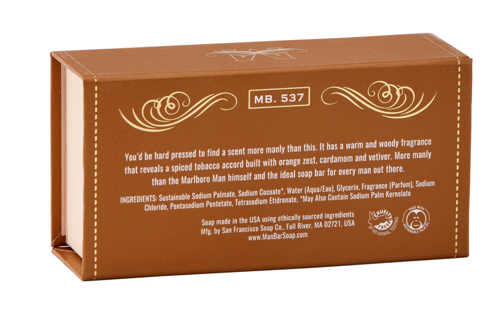 Man Bar Spiced Tobacco Moisture Rich Bar